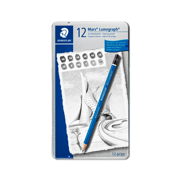 LAPIZ STAEDTLER P/DIBUJO 100 G12 -FOTO_PRINCIPAL