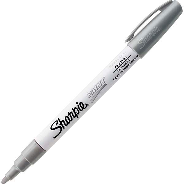 MARCADOR SHARPIE FINO PLATA 1812784