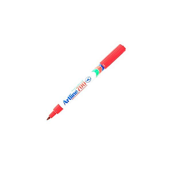 MARCADOR-PERM REC BAL ART 700 ROJO 0.7