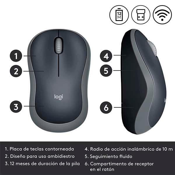 MOUSE LOGITECH M185-VISTA-02
