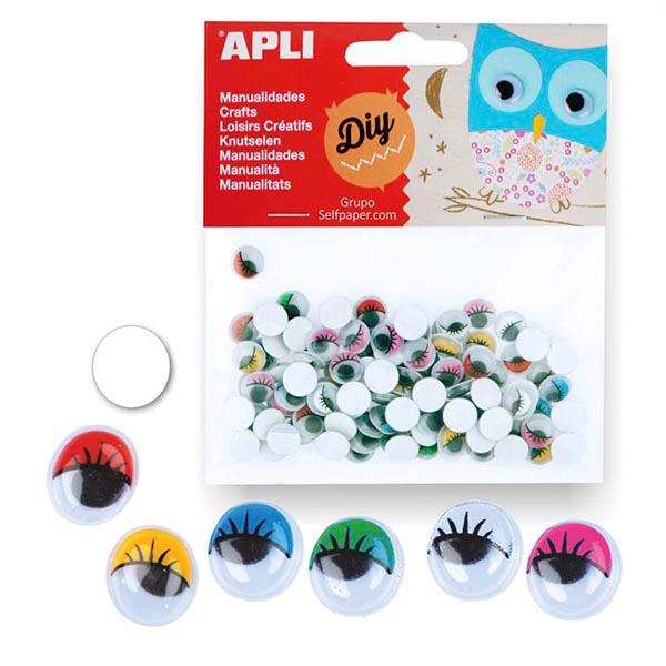 OJOS MOVILES COLORES PEQ ST-EY-04S