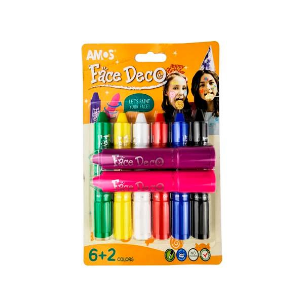 PINTACARITAS 8 COLORES FD5B8