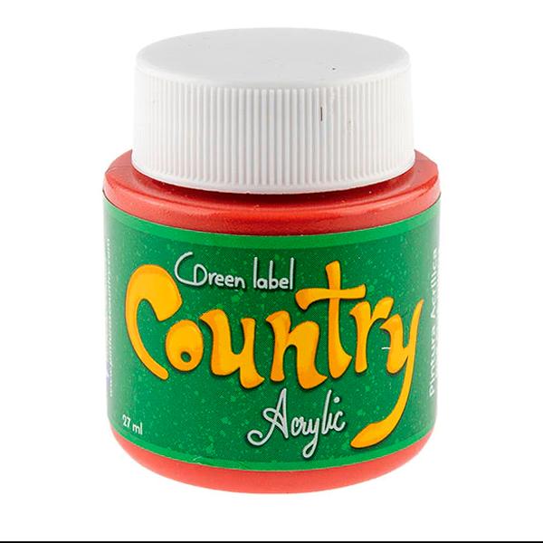 PINTURA COUN METAL 27ML # 206 ROJO