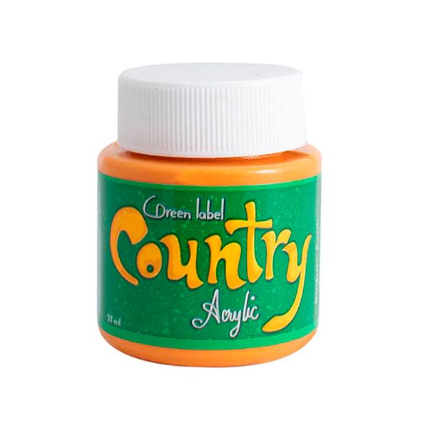 PINTURA COUNTRI 27ML #145 MANDARINA