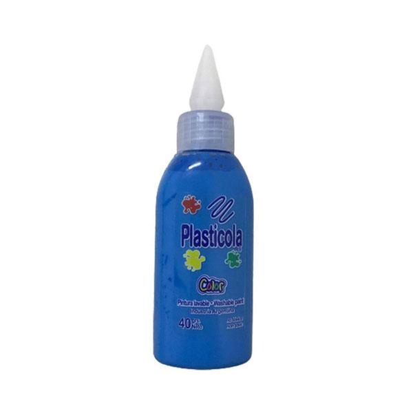 PLASTICOLA TRADICIONAL AZUL 40G