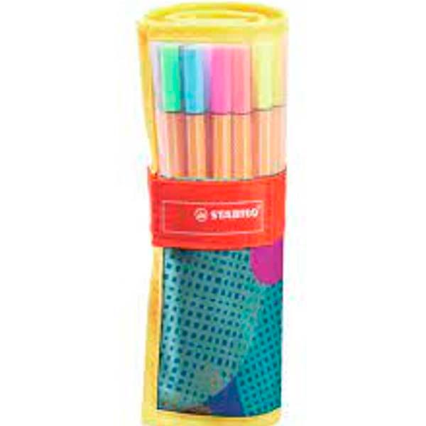 STABILO POINT ROLLERSET 25 8825-07