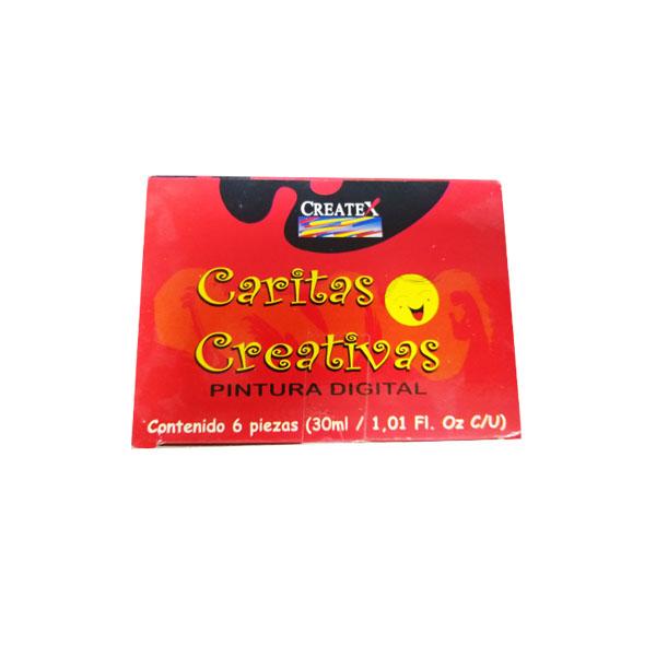PINTURA DIGITAL ESTUCHE 30ML 6PZ