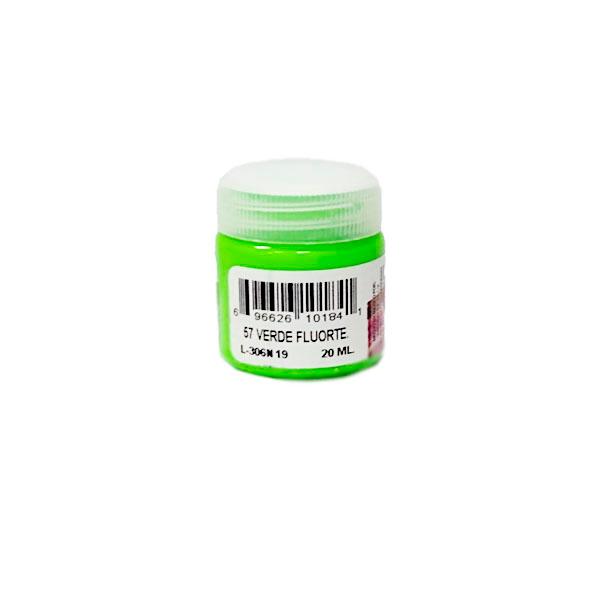 ACRILICO 20ML FLUO 57 VERDE
