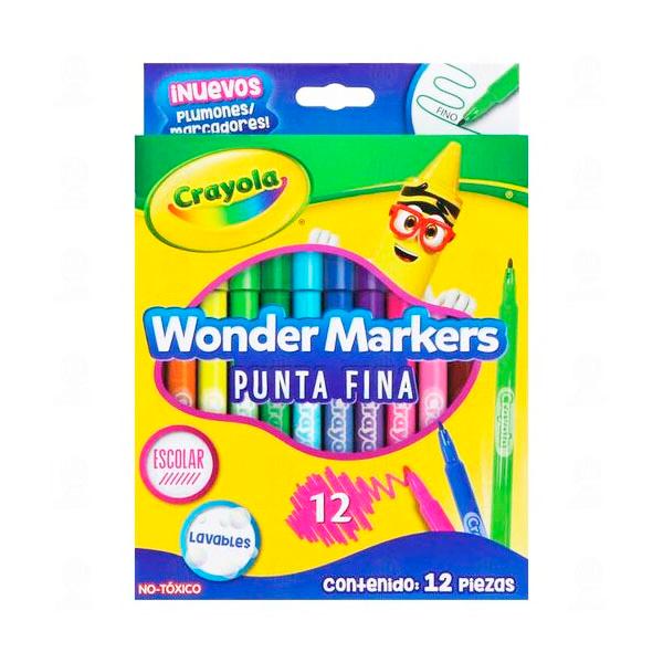 MARCADOR  WONDER P/FINA LAVA 12UND