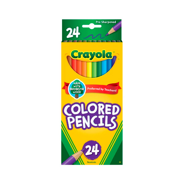 LAPIZ COLOR LARGO CJ 24UND 40246
