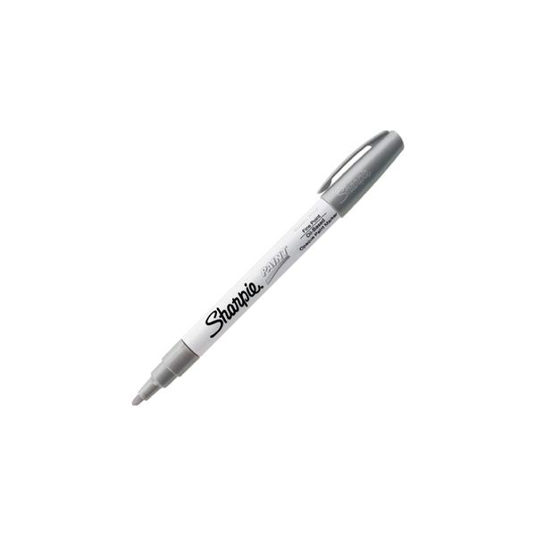 MARCADOR SHARPIE PERMANENTE COLOR PLATA 12 UND (MODELO 5545)