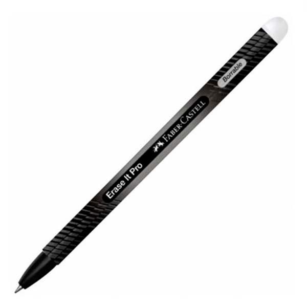 BOLIGRAFO BORRABLE NEGRO 024389