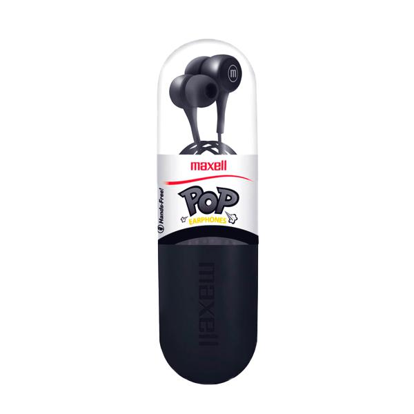 MAXELL AUDIFONO  IN POP NEGRO 348440