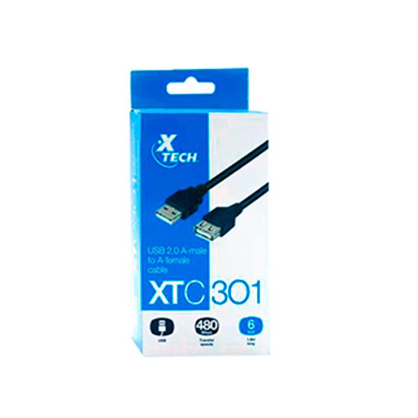 CABLE USB  XTCH XTC-303 10FT  00404