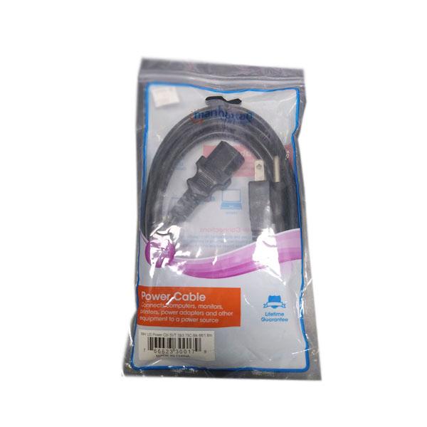 MANHATTAN 300179 CABLE CORRIENTE CPU/MON-PARED 1.80 MTS 26121636