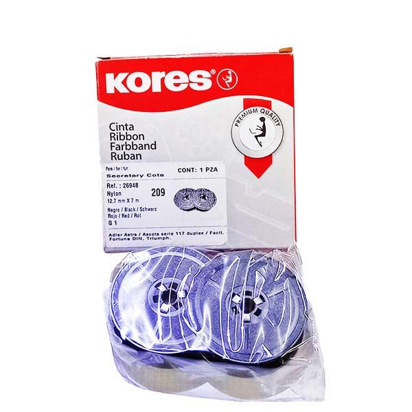 CINTA BIC.KORES #209 P/MAQ.ESCRIBIR