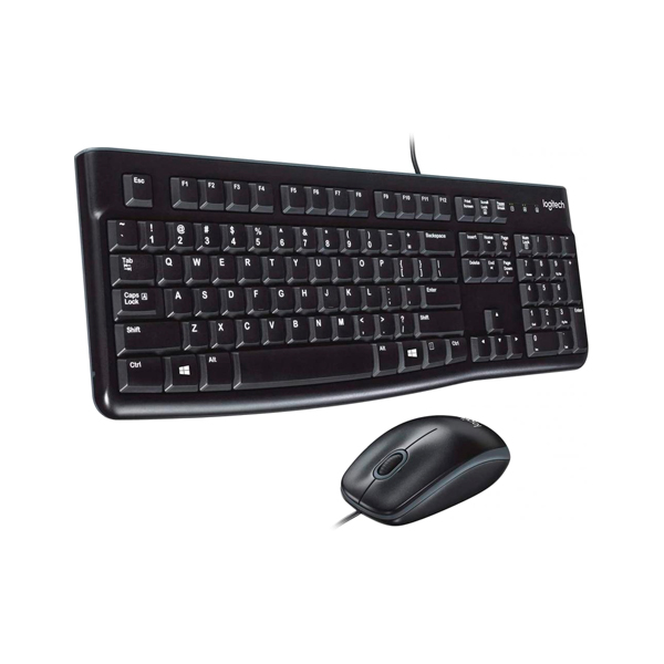 KIT TECLADO Y MOUSE LOGITECH (MODELO MK120)-VISTA-1