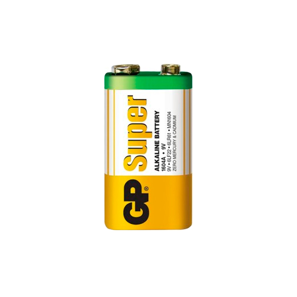BATERÍA ALCALINA 9V GP (MODELO GP1604A-5U1)-VISTA-1