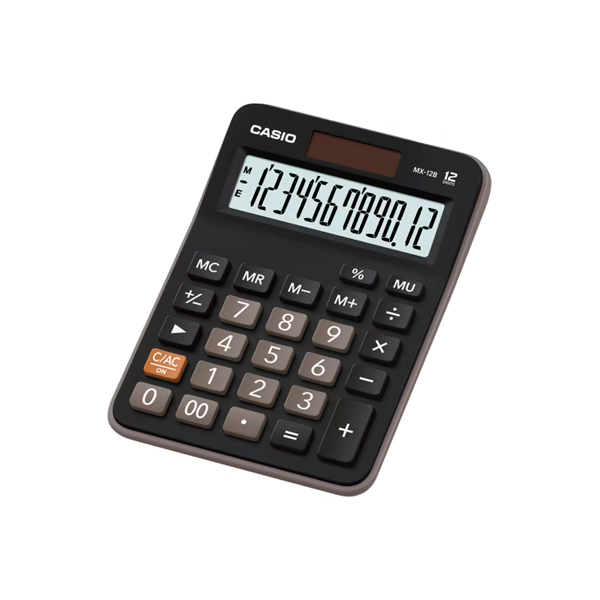 CALCULADORA DE ESCRITORIO CASIO DE 12 DÍGITOS (MODELO MX-12B)-VISTA-1